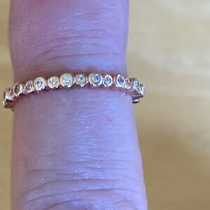 NWT Chamilia Blush Infinity ring